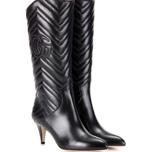 SOLD - not for sale - RARE! Gucci Matelasse Leather Quilted Boots